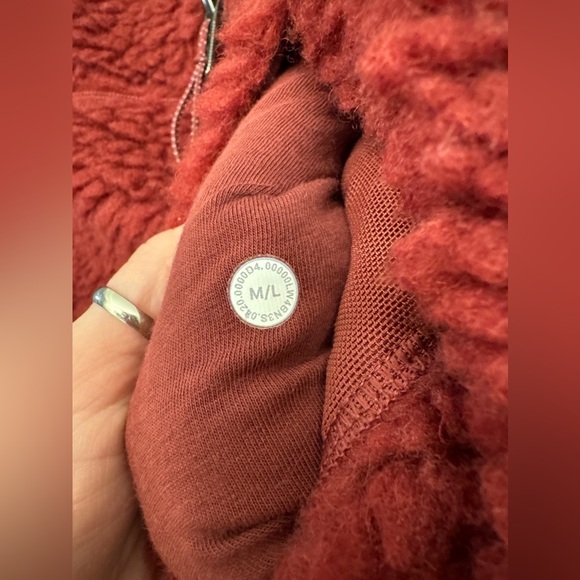 Lululemon Scuba Oversized Half-Zip Sherpa/Fleece hoodie M - Picture 4 of 8